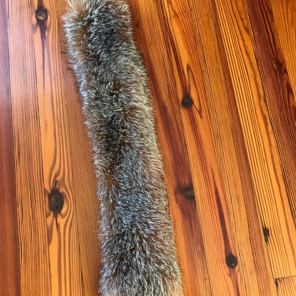 SURELL GENUINE CRYSTAL FOX FUR HEADBAND/COLLAR - Picture 11 of 11